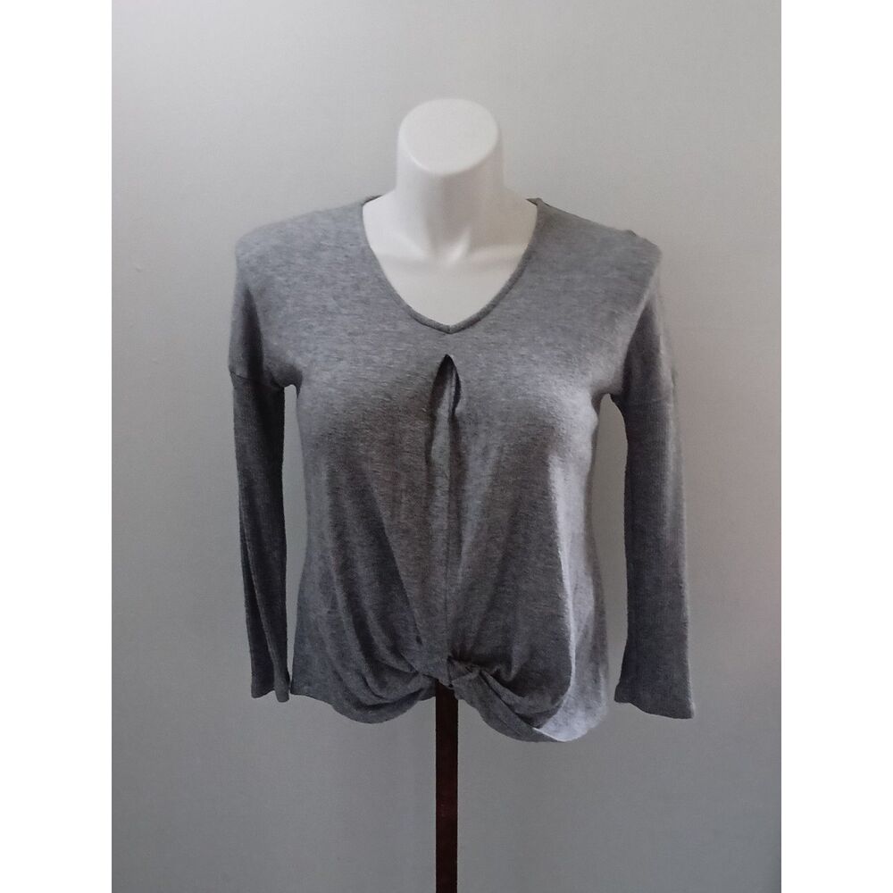 Lee Grey Long Sleeve Top Size M
